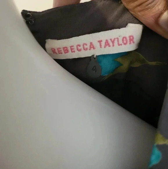 Rebecca Taylor Silk Tulip Fully Lined Dress(4) - Picture 9 of 11